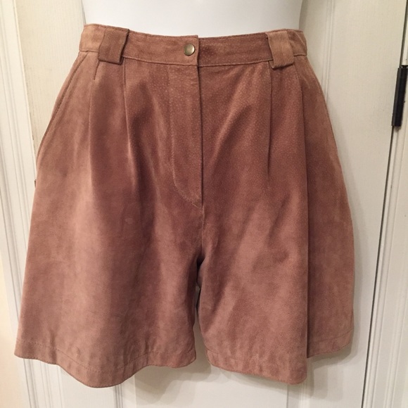 Forenza Pants - Leather Tan Shorts Size 13/14 fits like a size 12